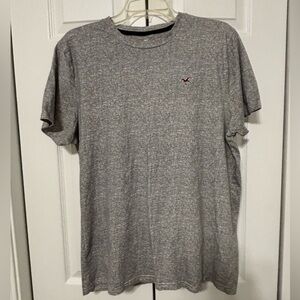 Hollister Must Have Collection Mens Gray Tee Size Large